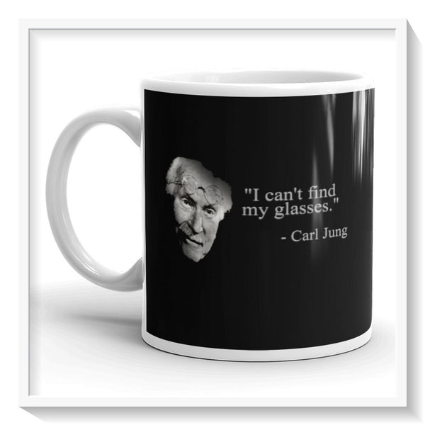"Poor Carl" | Carl Gustav Jung Fake Quote Coffee Cup